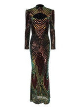 Turtleneck Cut Out Dress